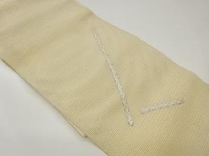 絽綴れ変わり織幾何学模様織出し名古屋帯